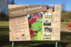 Drachenspielplatz im Seepark